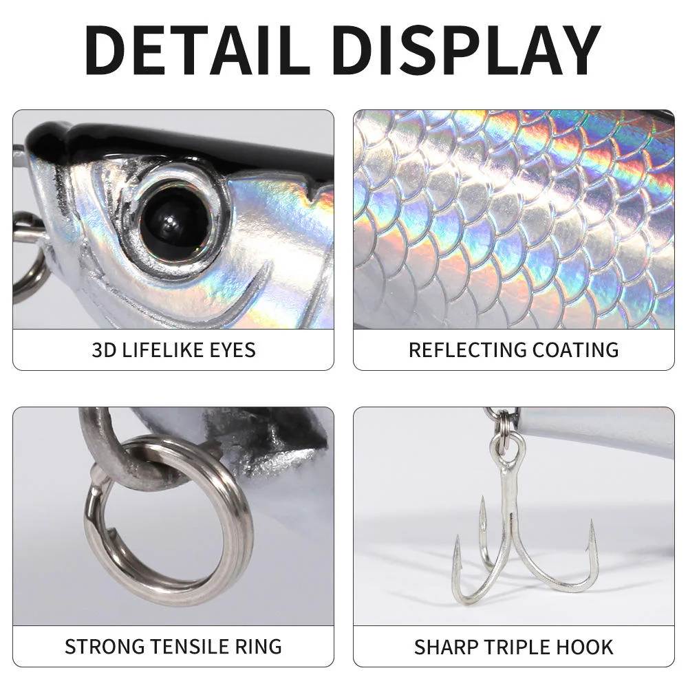 TAKEDO XY01 11CM 50G señuelo tipo lápiz que se hunde señuelo de Jigging de Metal cebo de pesca de aguas profundas con 4 #   Anzuelo triple para tiburón de atún - imagen 3