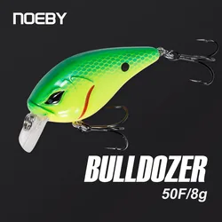NOEBY Squarebill Wobbler 50mm – Señuelo flotante para lubina y trucha
