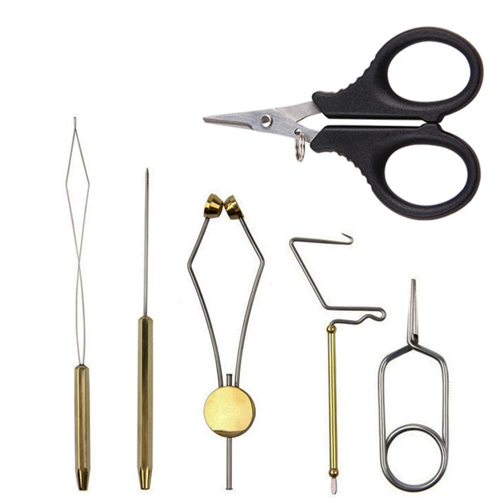 6PCS fly tying tools