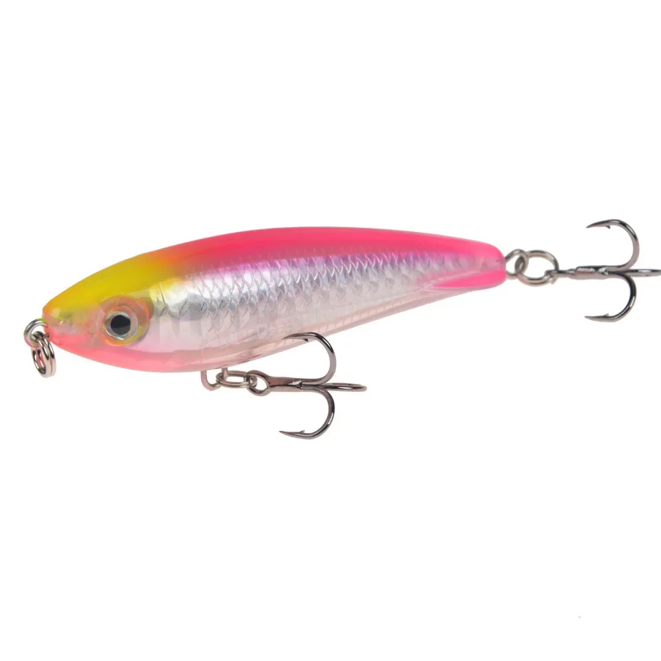 Señuelo de Pesca de lápiz, cebo duro Artificial Wobbler, 1 piezas, 7,5 cm, 12g, 8 # - imagen 5