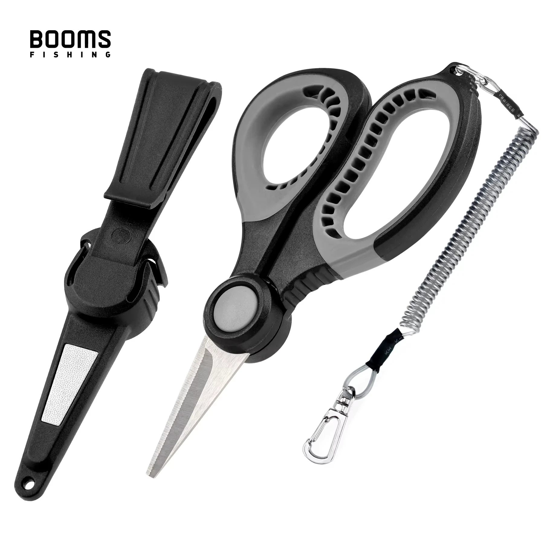 Booms Fishing S06 Tijeras Línea Trenzada – Inox Mango Antideslizante