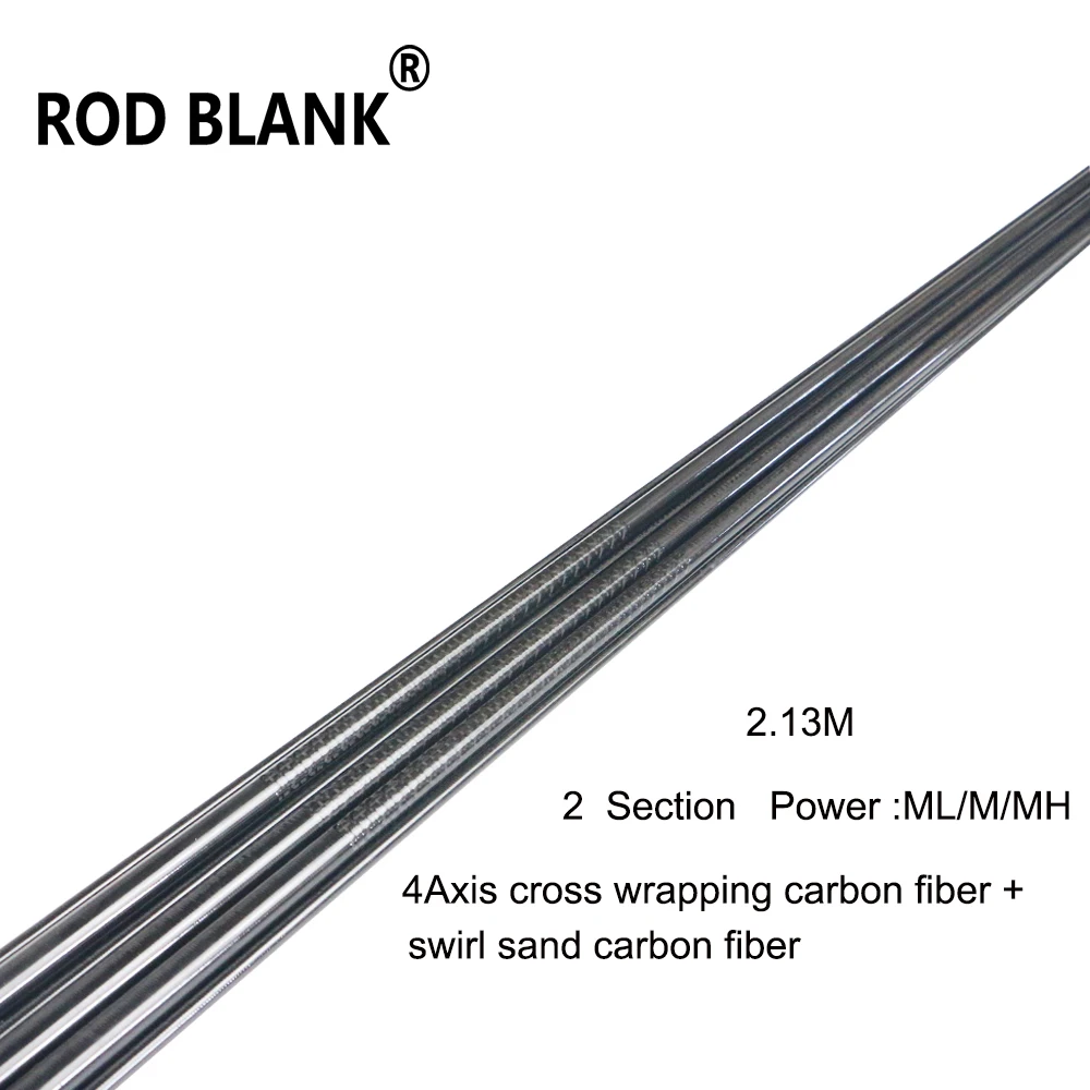 Blank de caña pesca fibra carbono 2,13m acción extra fuerte - imagen 4