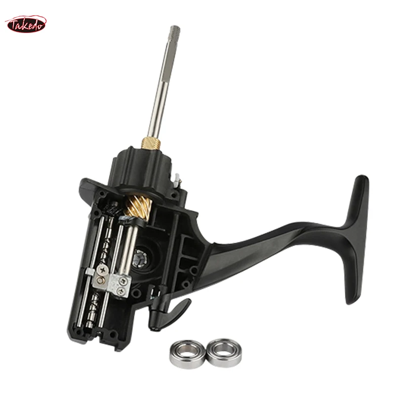 Carrete de pesca giratorio TAKEDO AS01 4,1: 1, carretes de pesca de mar de fundición larga, arrastre máximo de 15KG, carrete de pesca de carpa, carretes de Jigging - imagen 5