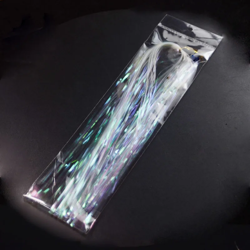 Películas brillantes de Color perla para envolver Libélula y Stonefly, 4 bolsas de ancho de 2mm, correa de Flash plana de cobre, materiales John ninfas - imagen 3