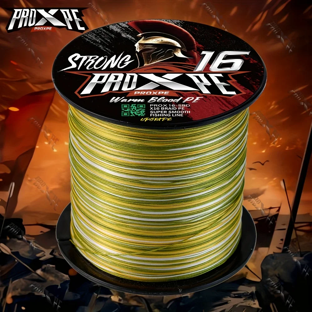 PROXPE nueva línea de pesca trenzada de 16 hebras X16 PE 300M para accesorios de pesca equipo de pesca de carpa línea trenzada productos de pesca
