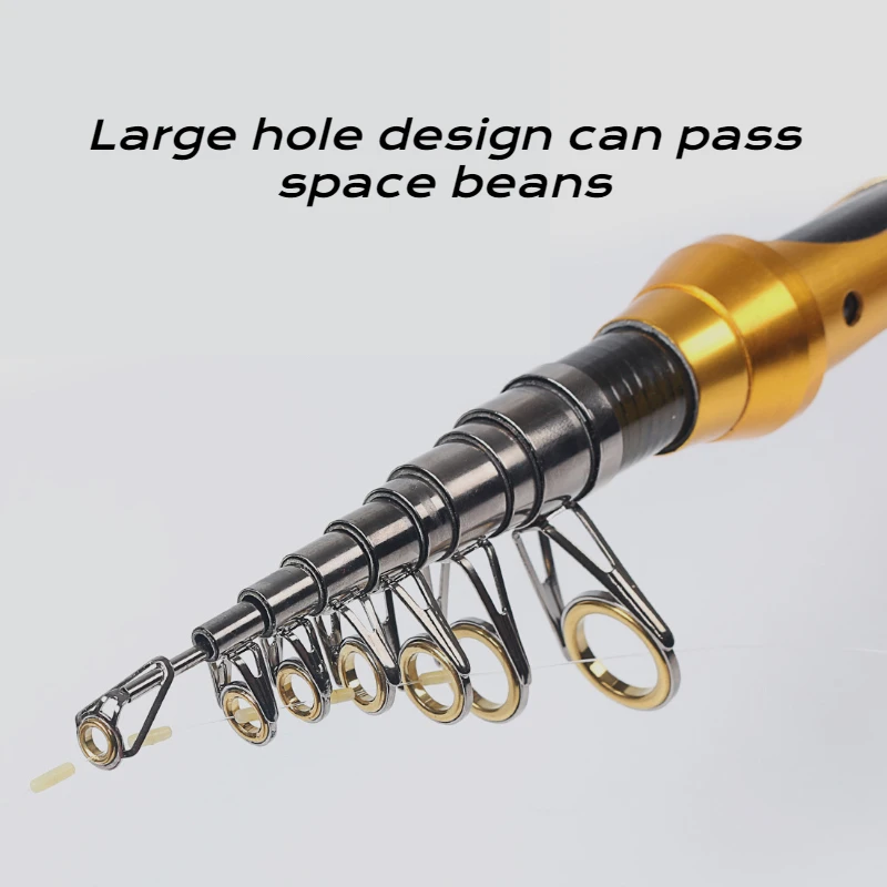 Juego de caña de pescar pequeña, señuelo de caña de pescar de sección corta, cola suave, bolígrafo de roca pequeña, suministros de caña de tiro largo, columpio desnudo, 1 unidad - imagen 3