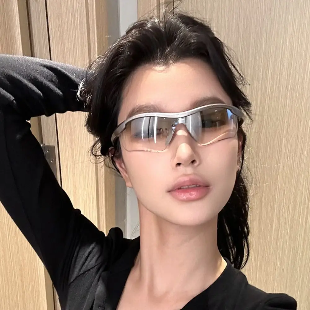 Gafas de sol para deportes al aire libre, gafas de ciclismo a la moda, gafas a prueba de viento de una pieza, gafas para bicicleta para hombres y mujeres - imagen 3