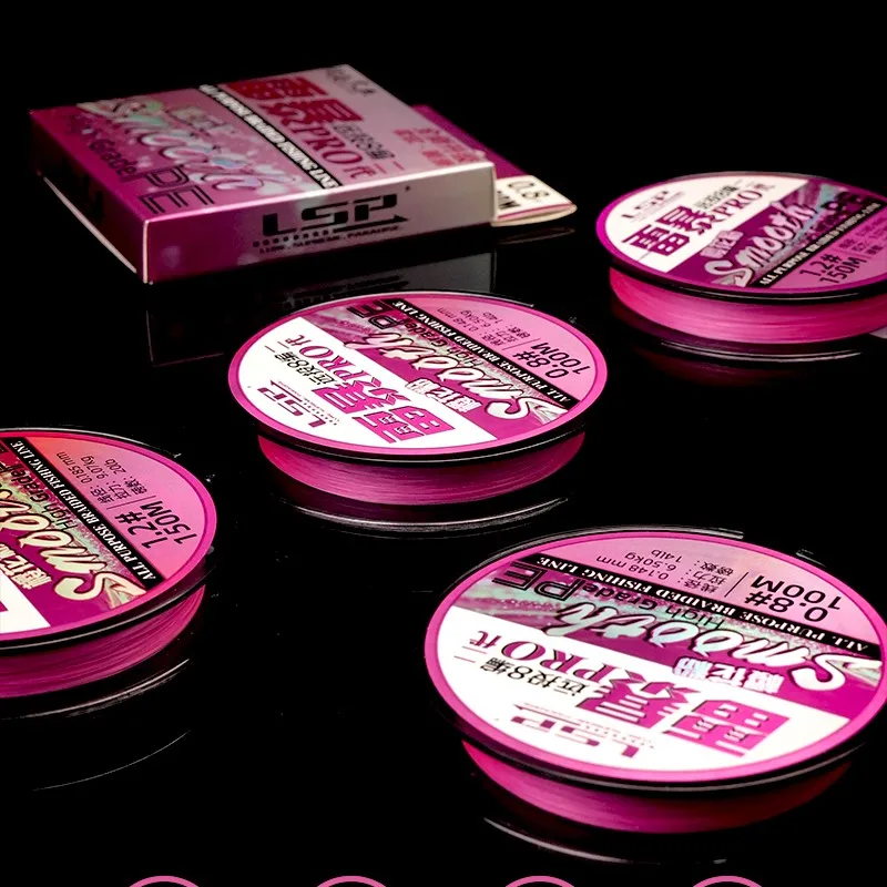 LSP Thunderstorm Pro 2 hilo de pescar de PE trenzado 8 hebras 100-150M 13-30LB línea multifilamento Linhas Pesca para mar agua dulce - imagen 4