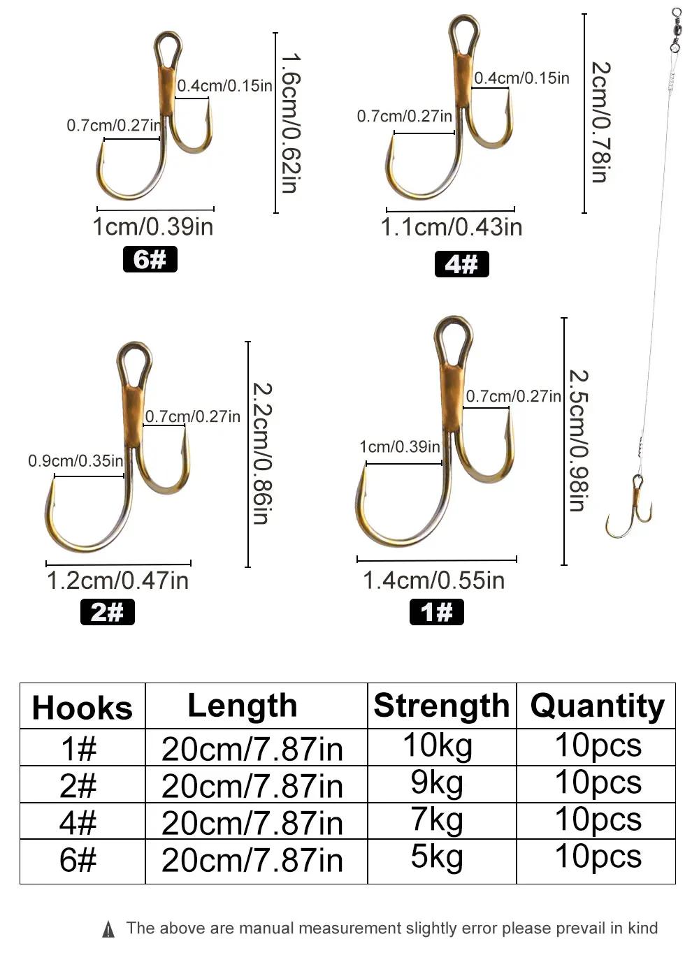 Descubra los ganchos de pesca perfectos para su próxima aventura con nuestras opciones versátiles y duraderas.