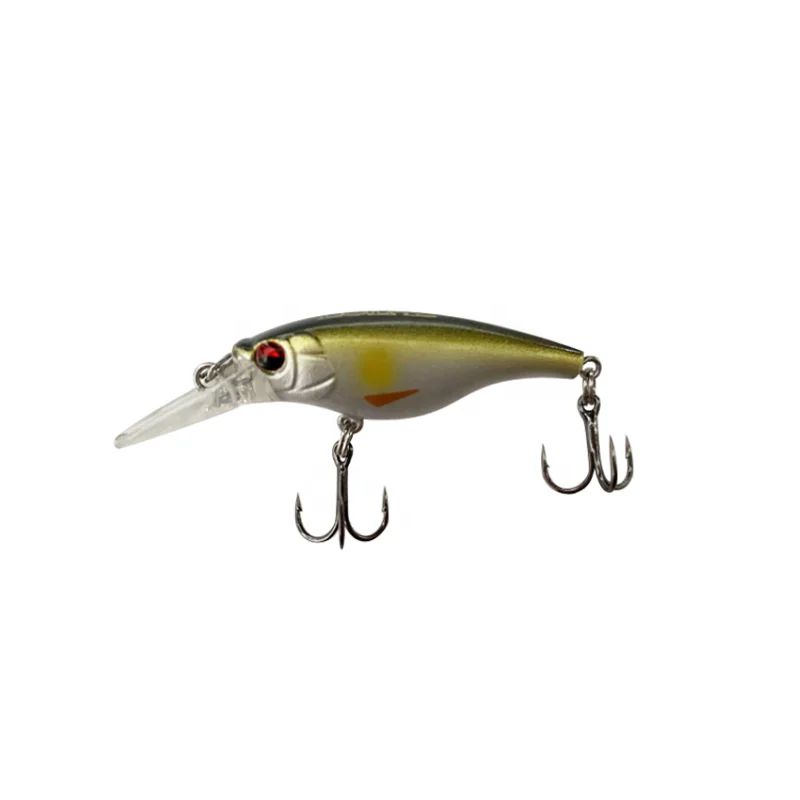 LUTAC-Señuelos de Pesca articulados, 55MM, 2,5G, señuelo de Pesca Minnow, suspensión BKK, gancho 12 #, cebo Artificial giratorio - imagen 4