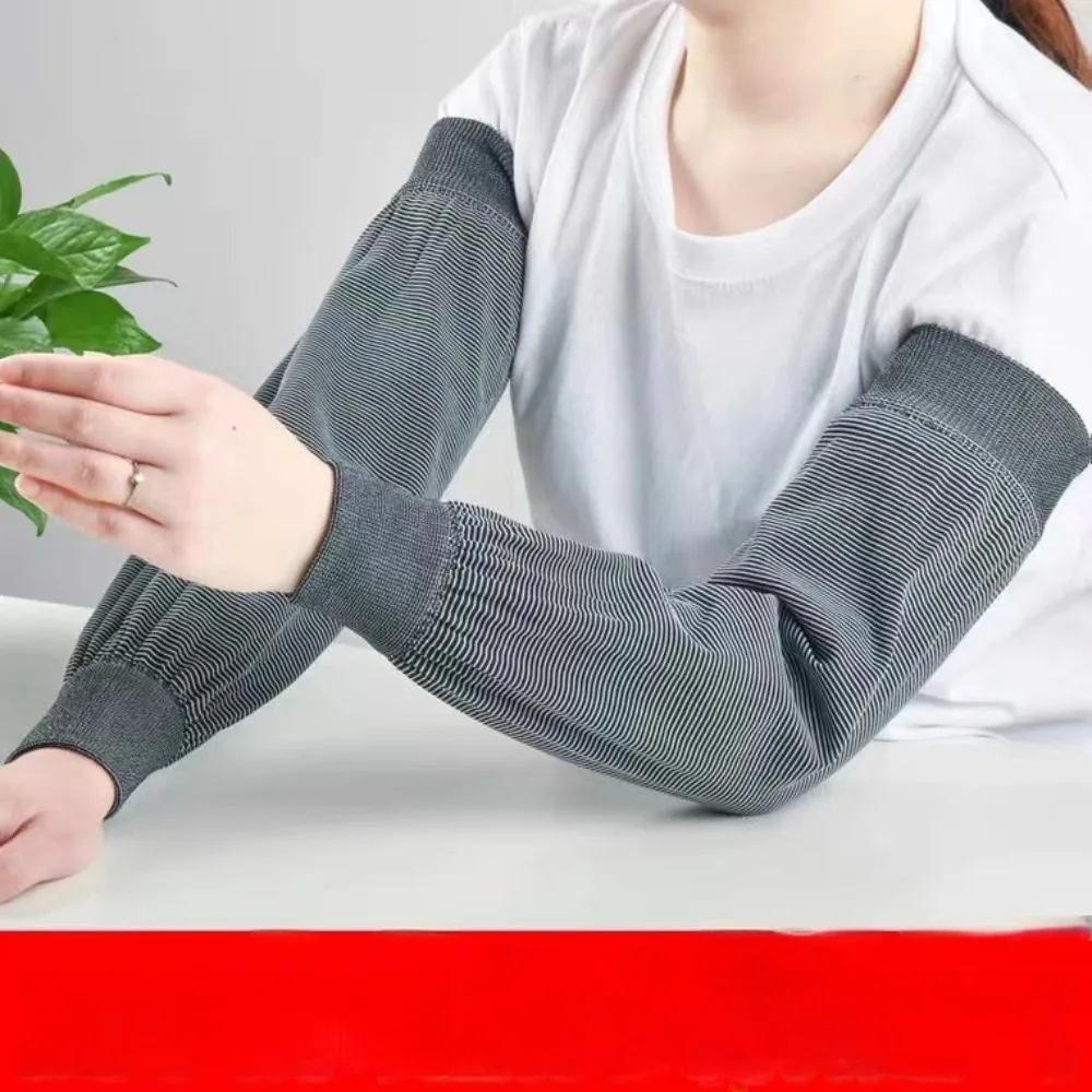 Guantes largos mangas de brazo protección UV baloncesto mangas de protección solar verano refrigeración cubierta de mano cubierta de brazo hombres mujeres - imagen 3