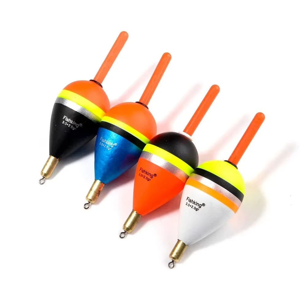 5 uds Barguzinsky flotador de abeto flotador de pesca colgante de latón 2 + 2g 3 + g 4 + 2g 5 + 3g boya Vertical accesorios de pesca en roca