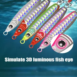 Plantillas de 20g, cebo, placa de hierro, cebo de pesca, anzuelo de cabeza de pesca, accesorios de pesca de lubina y trucha Multicolor, señuelos