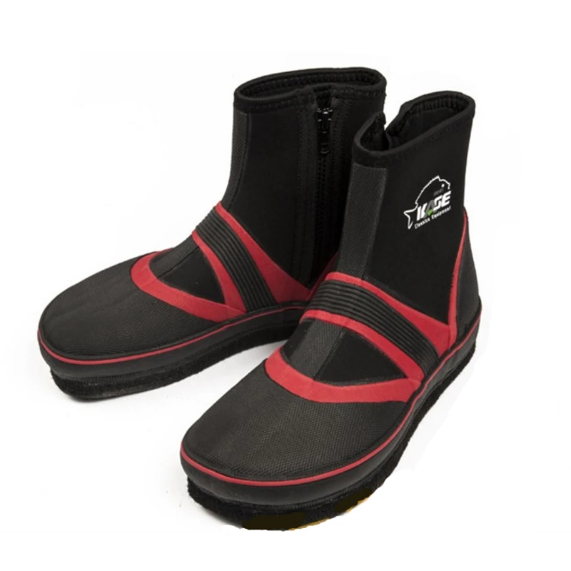 Botas de pesca antideslizantes unisex – suela de fieltro con clavos - imagen 2