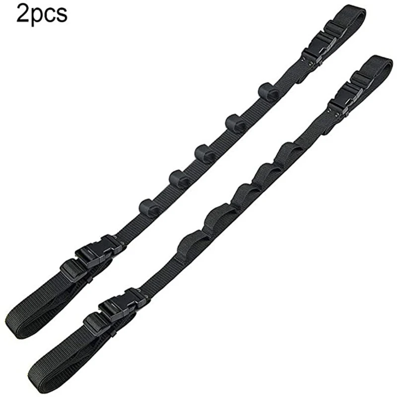 Correa de caña de pescar para coche, 2 piezas, soporte fijo para coche, accesorios de pesca - imagen 5