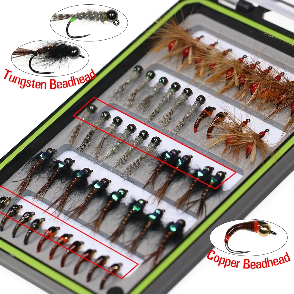 Wifreo-señuelo de pesca de tungsteno/Cobre, 48 unidades - imagen 4