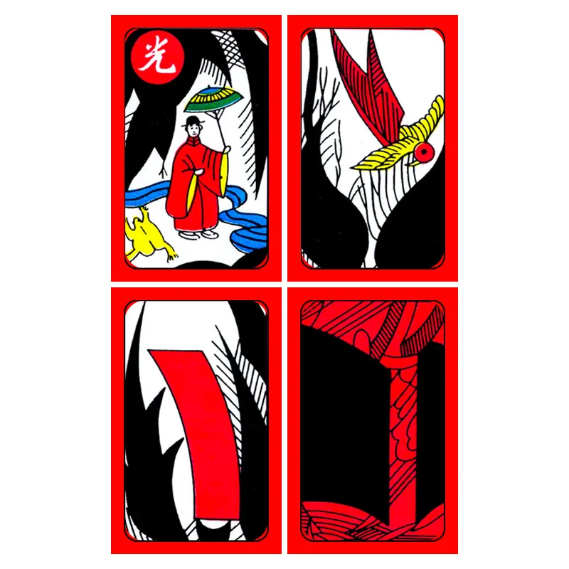 Tarjetas de juego de mesa coreanas japonesas de PVC impermeables Mahjong Gostop Go Stop, juego de mesa Popular para fiesta familiar, tarjetas Hanafuda Go-stop - imagen 5