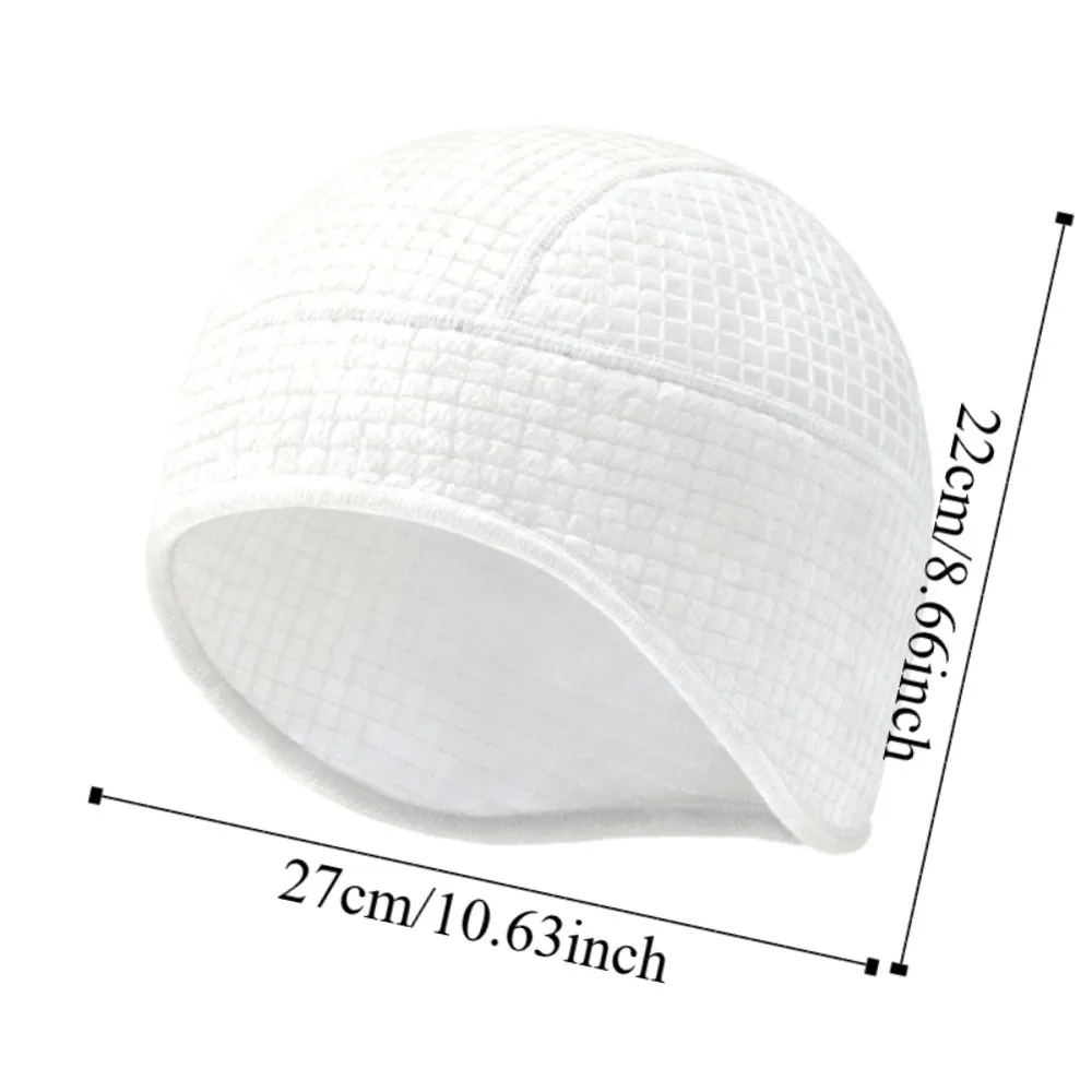 Gorros con protección para los oídos para correr, gorro cálido de lana para correr, gorro deportivo de invierno con absorción de sudor, gorro cálido para exteriores a prueba de viento para ciclismo - imagen 5