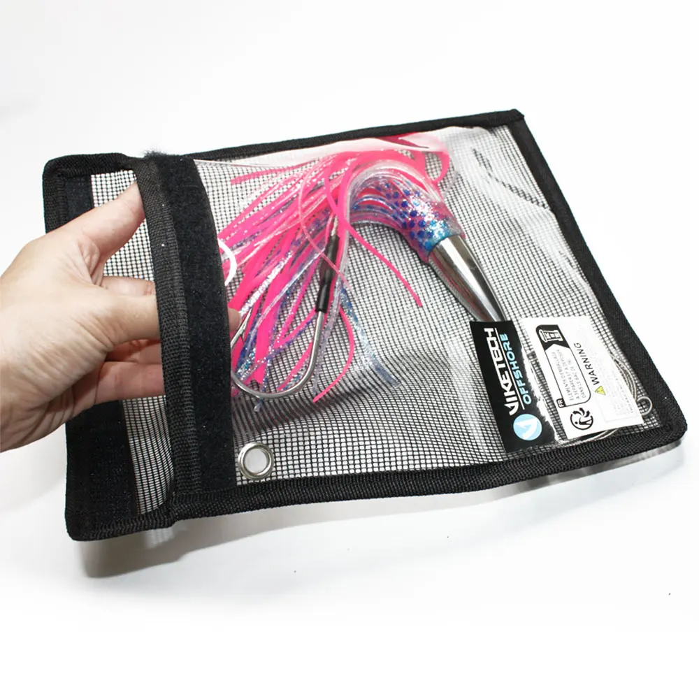 Viketech-SEÑUELOS DE pulpo de acero inoxidable para pesca de curricán, aparejos de 9,8 "y 8,2 oz, para agua salada, tiburón Wahoo - imagen 4