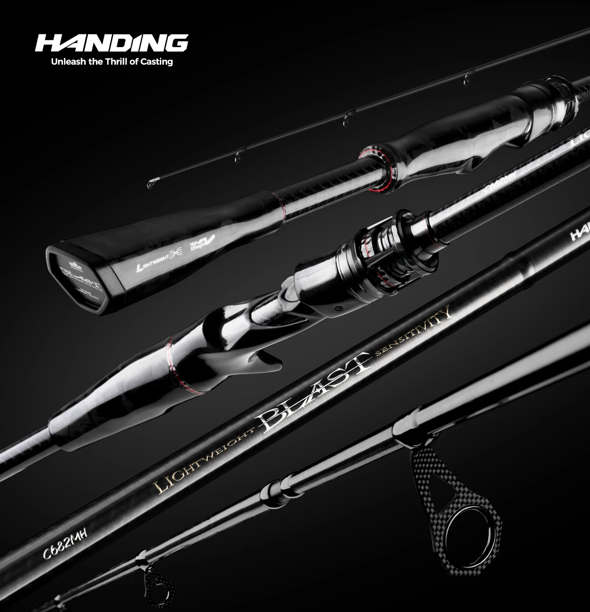 Caña HANDING BCAST con carbono TORAY T1100
