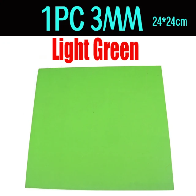 3mm 1pc lt green