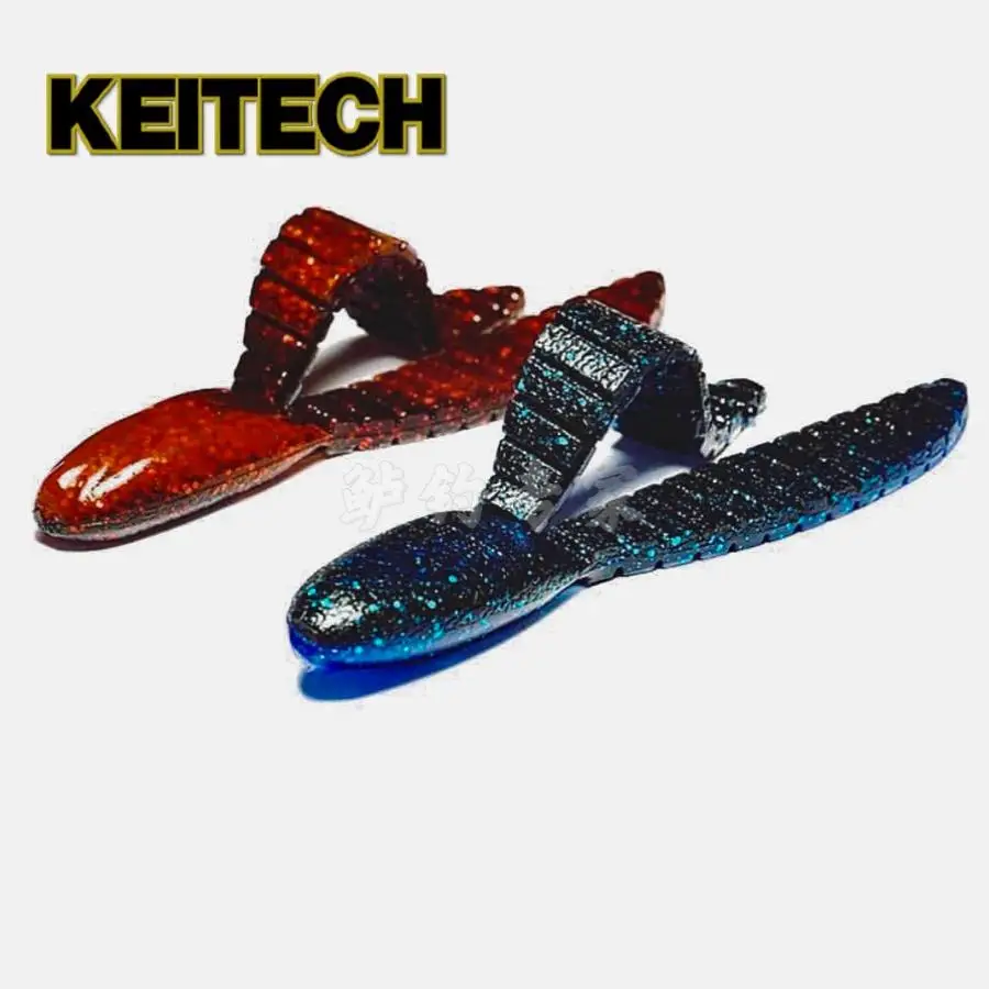 Japón KEITECH Flex Chunk Bearded Man JIG cebo de piel de cerdo de imitación especial, señuelo cebo suave importado - imagen 5