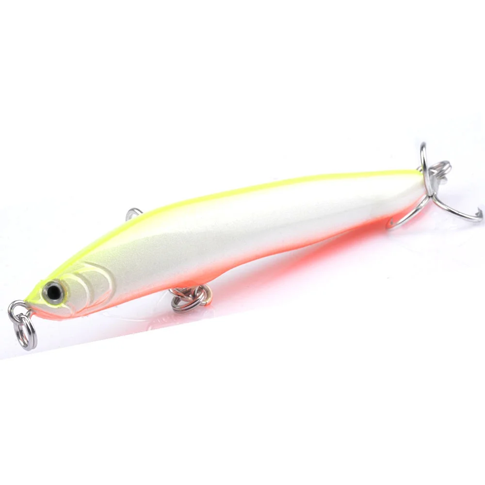 Señuelo de pesca 19g/9,5 cm, señuelo tipo lápiz de pesca, cebo duro de hundimiento lento, señuelo de pesca de lubina realista - imagen 5