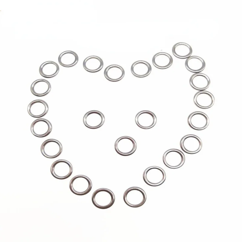 Anzuelo de señuelo de acero inoxidable 20 piezas, anillo de bucle sólido, conector, accesorios de pesca a presión - imagen 3