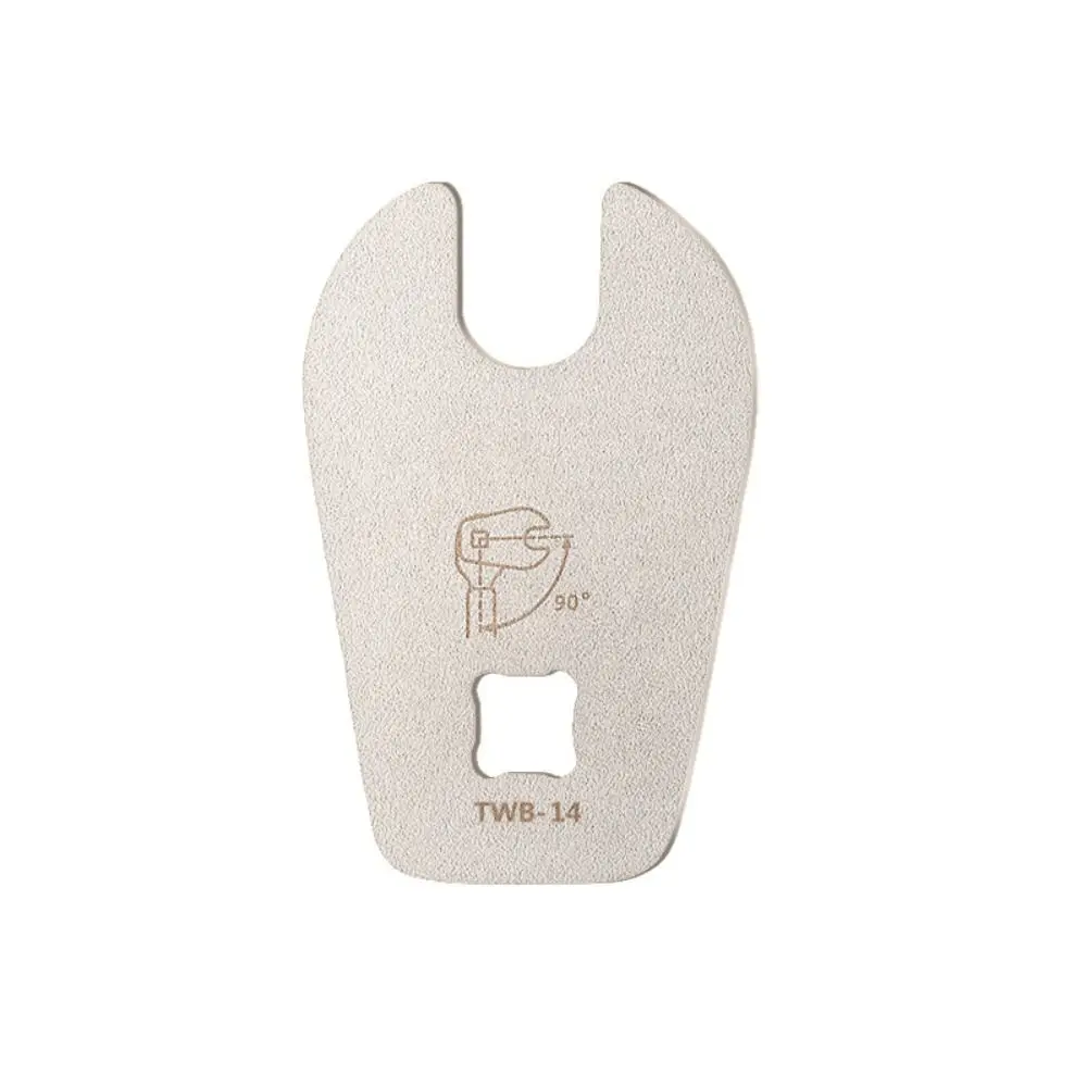 Llave dinamométrica de acero para bicicleta, cabezal de llave de trinquete de Twb13-19 plateada, herramientas mecánicas, herramienta manual, extensión de trinquete - imagen 4