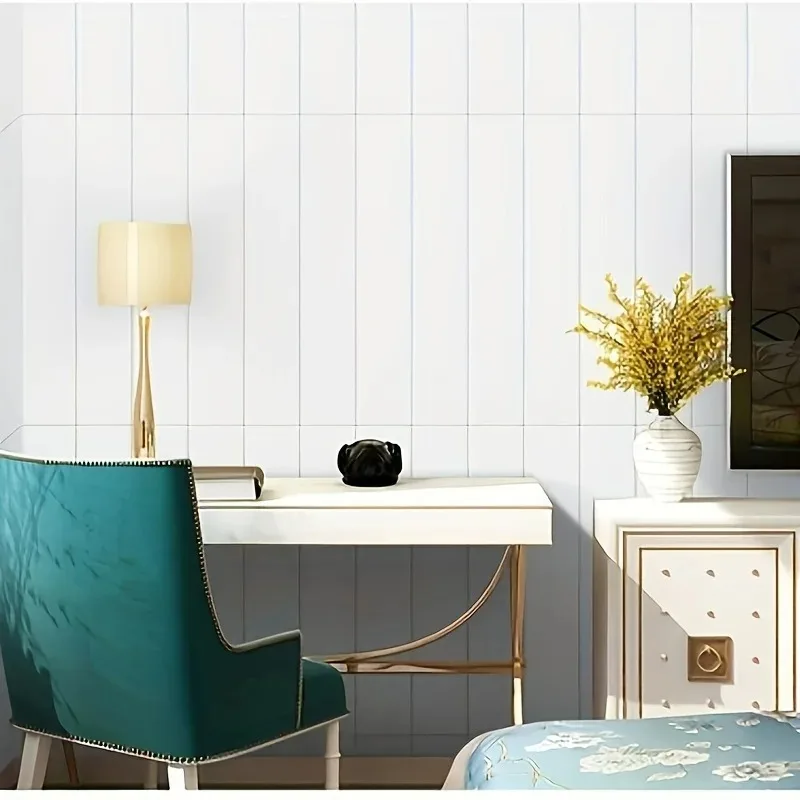 Adhesivo de pared autoadhesivo DIY con espuma de grano de madera 35X35cm impermeable y a prueba de humedad techo dormitorio cocina dormitorio - imagen 3