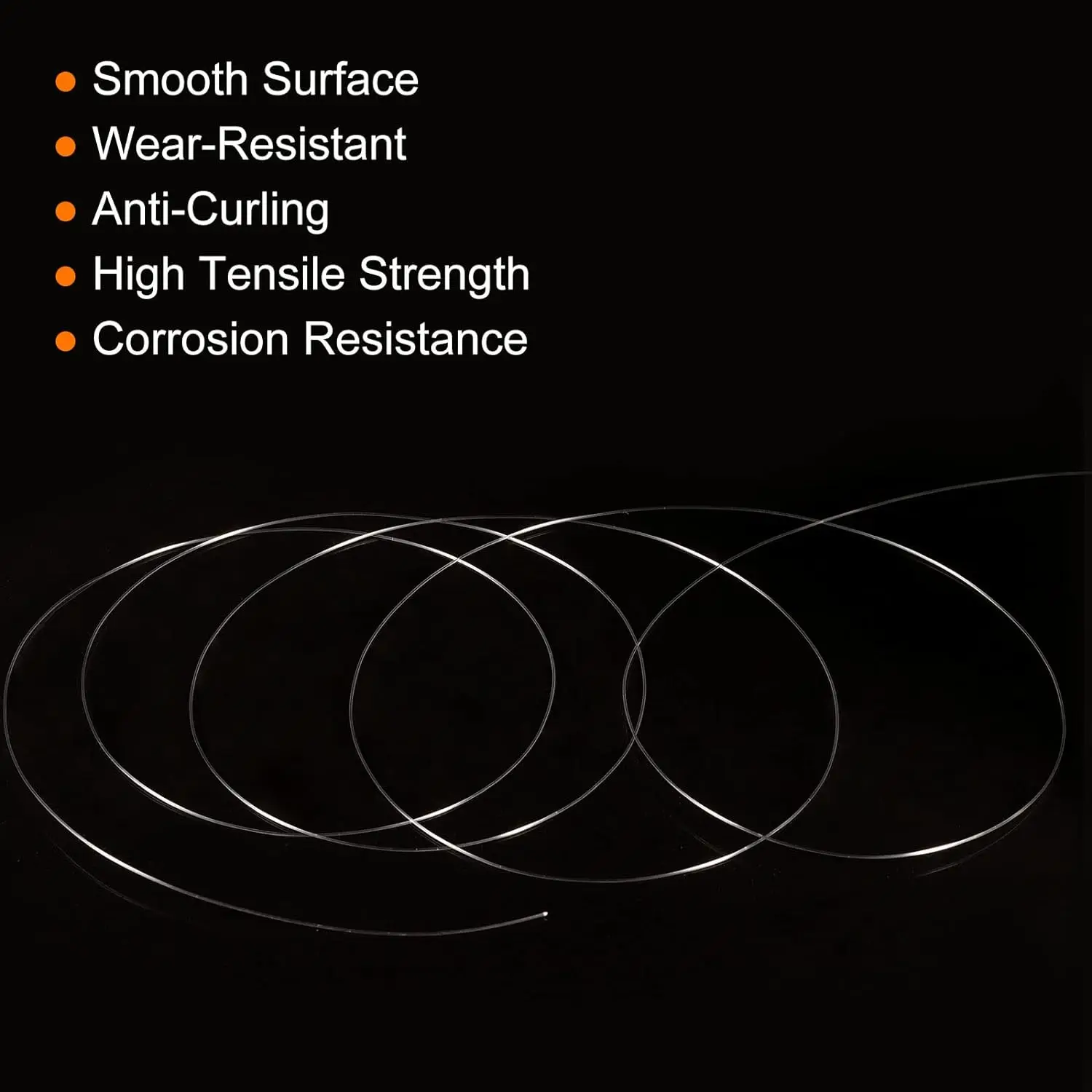 ThornsLine 100% fluorocarbono 200M línea de pesca línea de fibra de carbono importada japonesa monofilamento línea de hundimiento pesca en el mar - imagen 5