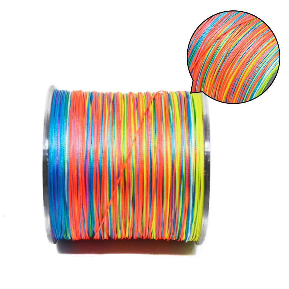 Sedal de pesca trenzado de 8 hebras, hilo superfuerte de 500m, 8LB-160LB, multifilamento, para carpa - imagen 5