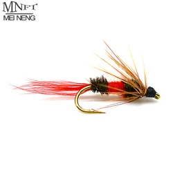 MNFT 10PCS 10 #   Royal Wulff moscas secas para pesca de trucha moscas Coachman pesca aparejos de pesca con mosca