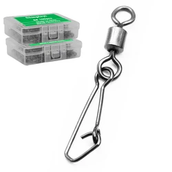 Conector giratorio barril pesca para anzuelo y señuelo