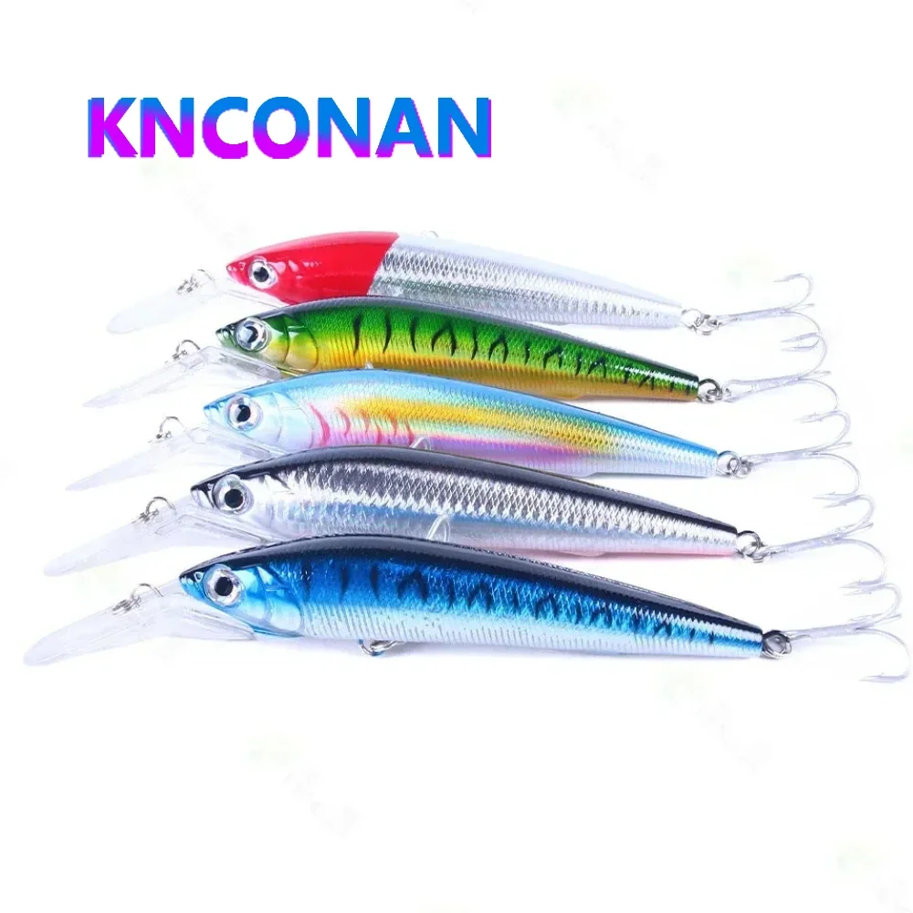 Señuelo de pesca de pececillo delgado que se hunde, 180mm, 41g, Wobbler, Swimbait de fundición larga para lubina de agua salada, cebo duro Artificial 3D - imagen 3