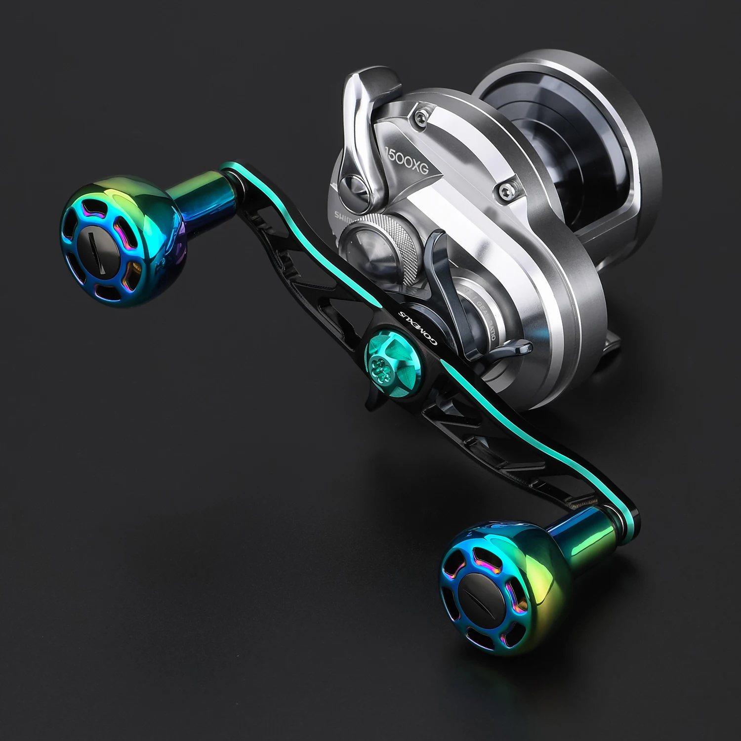 Perilla de alimentación de carrete de titanio Gomexus 30mm TA30 para Shimano CQ Tranx Curado Stella Daiwa Ryoga Zillion Tatula Exist LT baitcaster - imagen 2