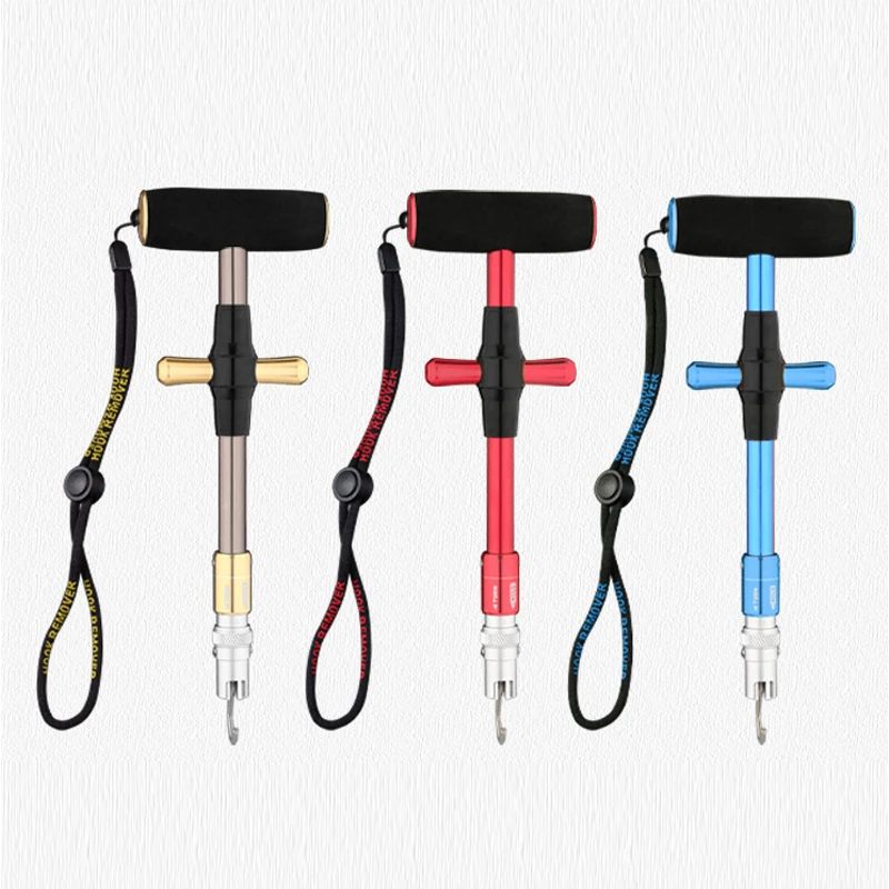 TAKEDO BL-049 Extractor de anzuelos de pesca en forma de T 23,7 CM 145G quitar separador de anzuelos dispositivo de desacoplamiento herramienta de pesca - imagen 2