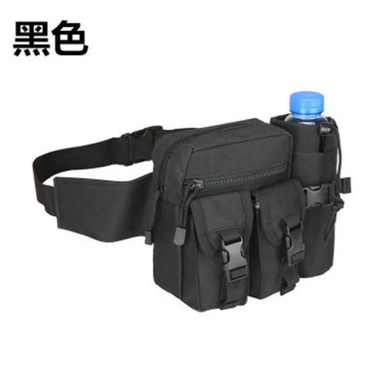La bolsa de cintura para botella de agua multideporte es desmontable y adecuada para deportes al aire libre como montañismo, camping y senderismo. - imagen 5