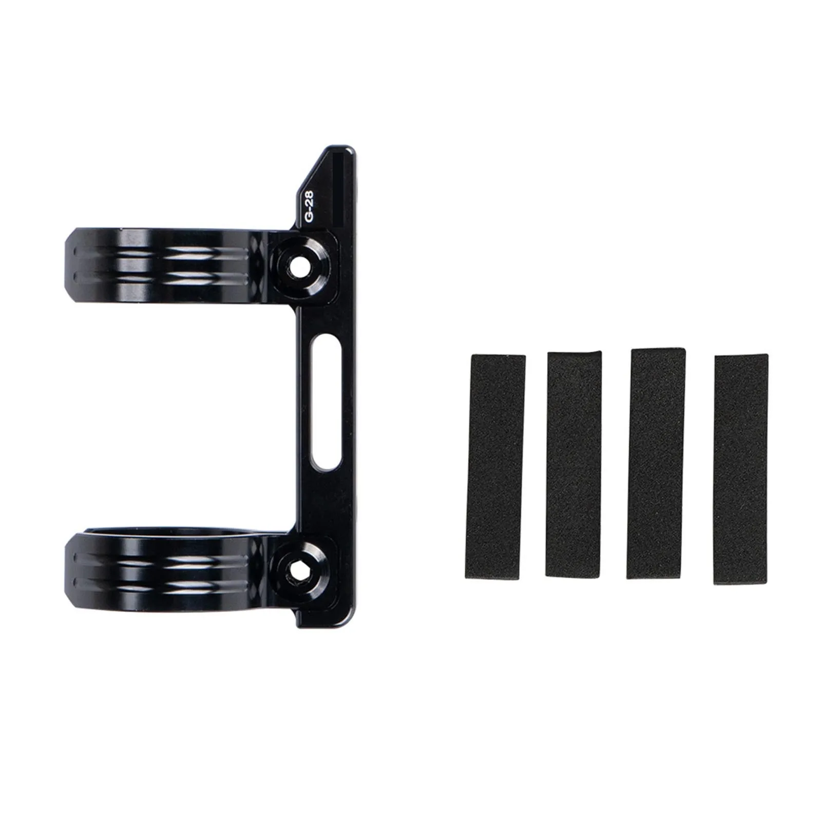 Adaptador para portabotellas de bicicleta, adaptador para portabotellas de agua, estable, ligero para bicicletas plegables, fácil instalación