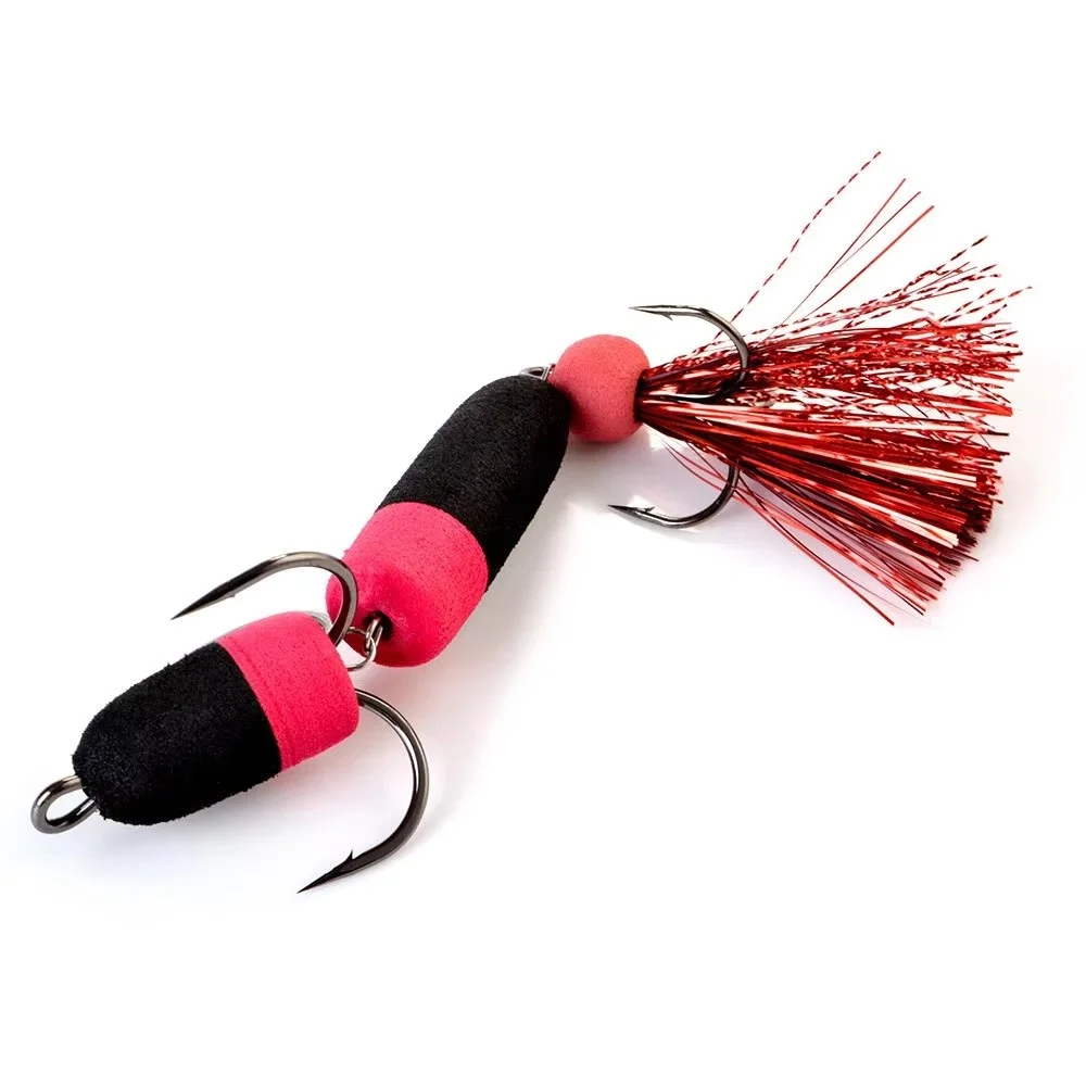FTK MANDULA-señuelo de pesca de insectos, cebos artificiales de espuma, multisegmentos, señuelo suave, Swimbait, accesorios de pesca de lubina - imagen 5