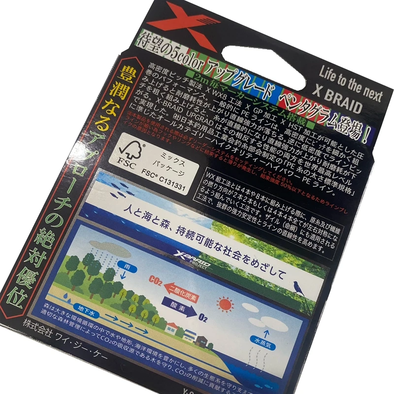 Sedal enrollado en carrete