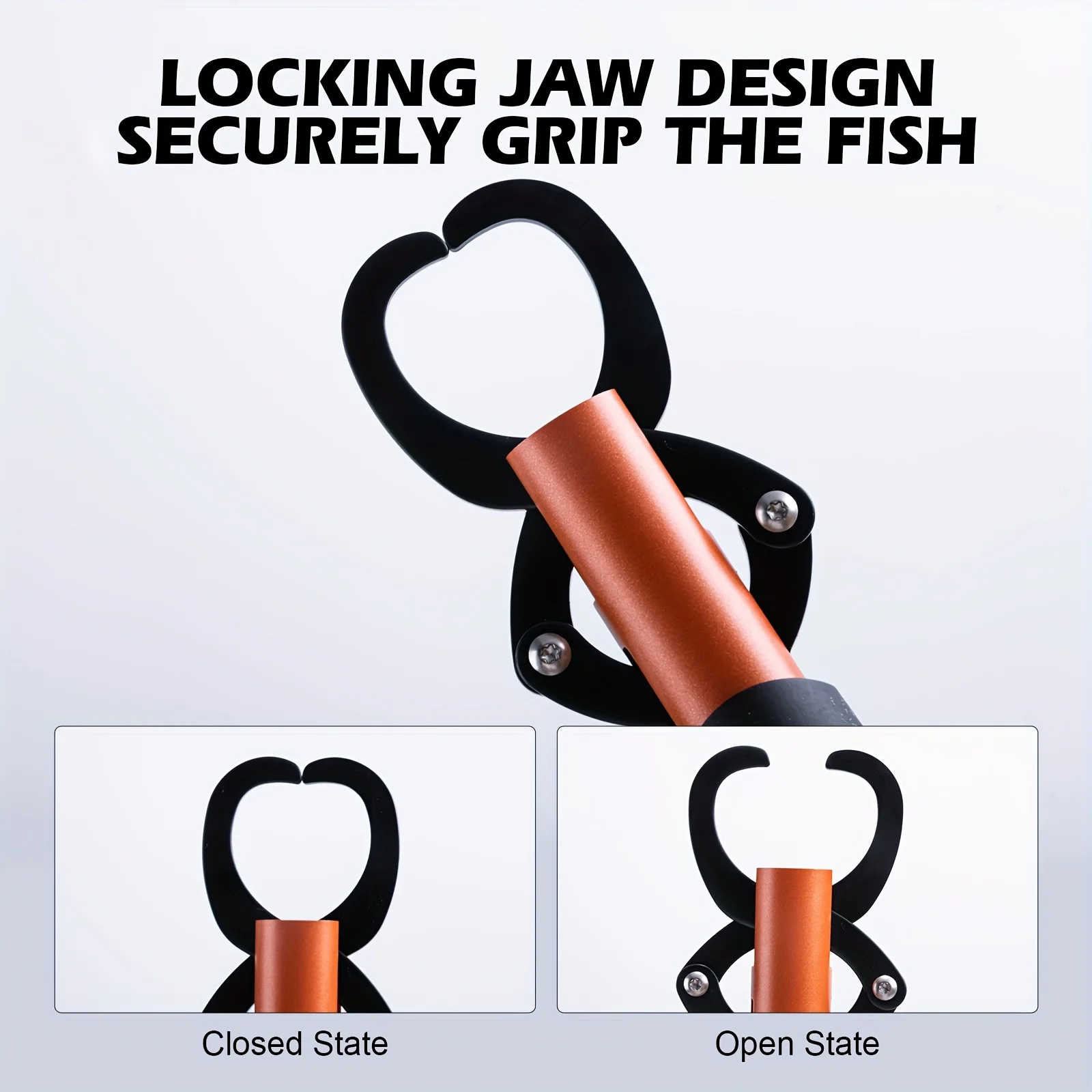 Juego de pinzas de pesca Goture, herramienta de pesca multifuncional para quitar anzuelos, corte de línea, sujeción de peces, equipo de pesca - imagen 5