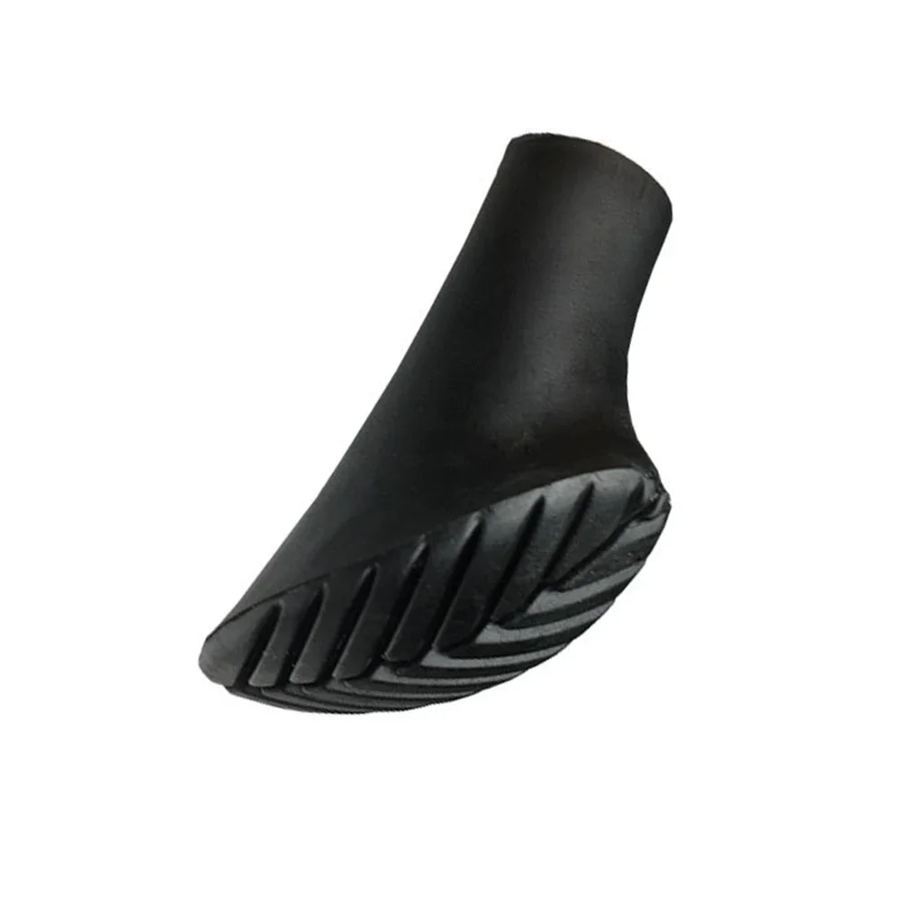 Protector de punta de bastón para bastones de Trekking, almohadilla de goma TPR, punta de repuesto, funda de goma antideslizante para senderismo y montañismo, 2 uds. - imagen 3