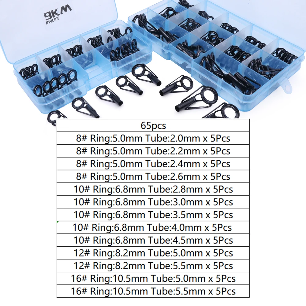 65Pcs 2.0-5.5mm