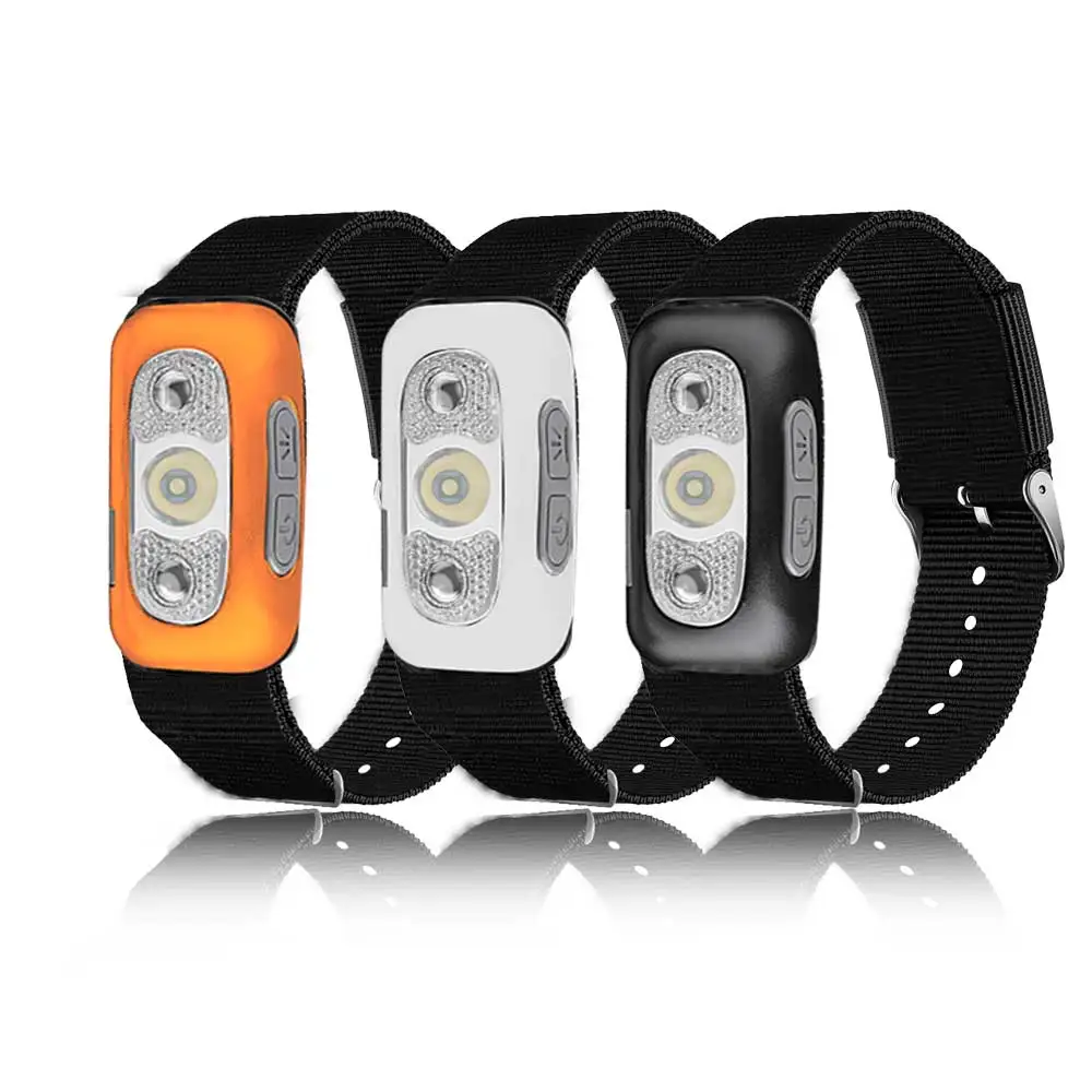 Lámpara LED portátil con Sensor para ciclismo nocturno, luz de muñeca con correa, para correr y pescar - imagen 2
