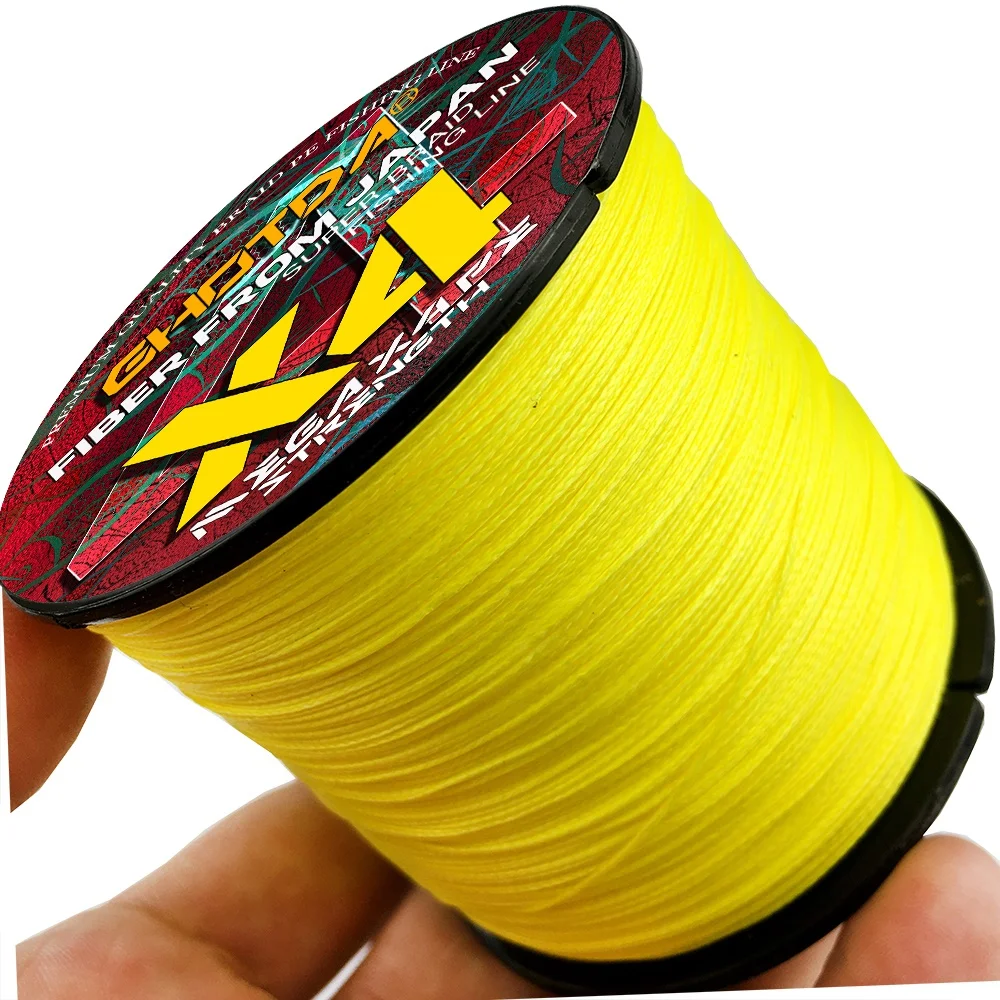 GHOTDA-sedal de Pesca de PE de 4 hebras, línea de Pesca trenzada, alambre de Pesca multifilamento de 100M, herramienta de sedal de Pesca de carpa de 10-80LB - imagen 3