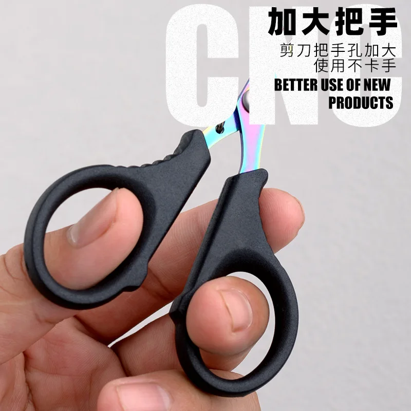 Tijeras de pesca, alambre trenzado de PE de acero inoxidable, hebilla de montañismo portátil, accesorios de alicates para equipo de pesca al aire libre - imagen 3