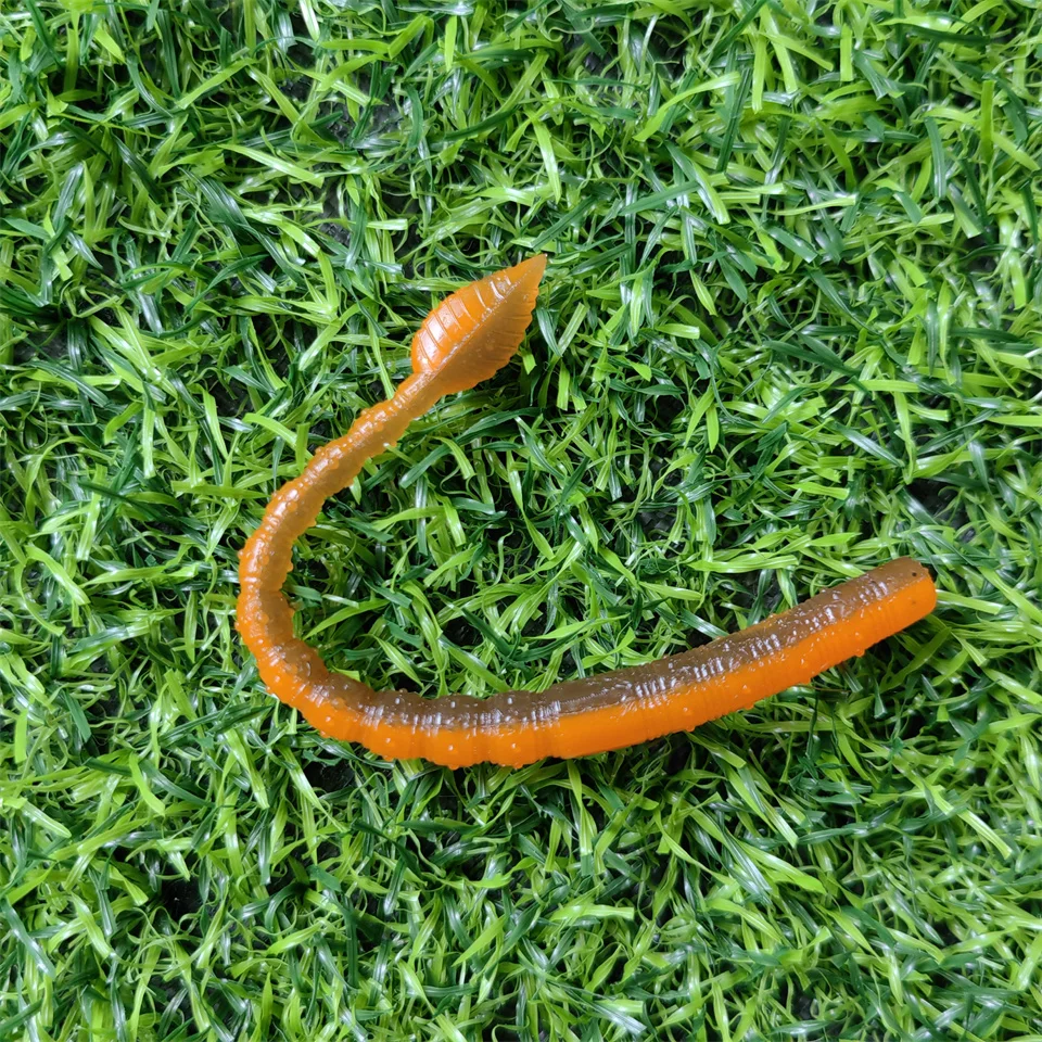 MUKUN cebos blandos señuelos de gusano Cutty 110mm 10 Uds 2,3g señuelo de Pesca flotante Crankbait Pesca trucha Lucio bagre Pesca Artificial - imagen 5