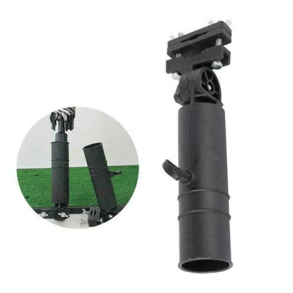 Soporte de paraguas ajustable y duradero de 180 grados, carrito fuerte, soporte para carrito de Golf, suministros de Golf móviles para palos de Golf