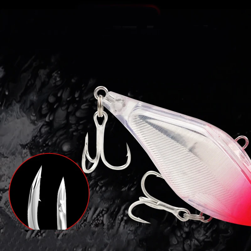 Señuelo de pesca de 13g y 6,5 cm, Wobbler, duro, VIB, vibración Isca, Artificial, Crankbait, Swimbait de agua profunda, pesca de carpa - imagen 3